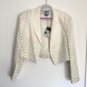State of Claude Montana Silk Blazer Jacket Vintage Era 1980’s